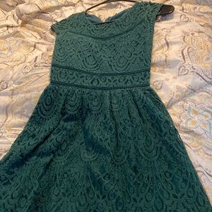 Green dress